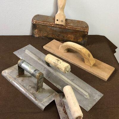 #282 Trowels (5) Concrete Tools 