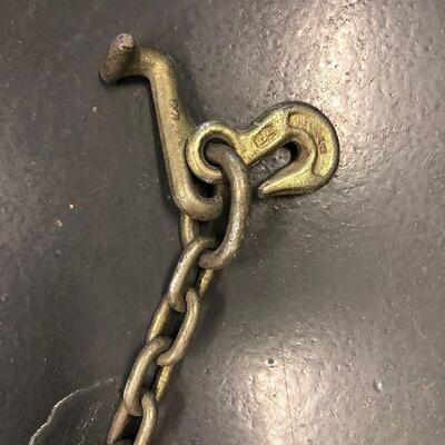 #284 Tow Chain With HOOK 10' Long 