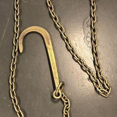 #284 Tow Chain With HOOK 10' Long 