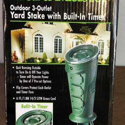 #285 Yard Master Yard Light Timer 