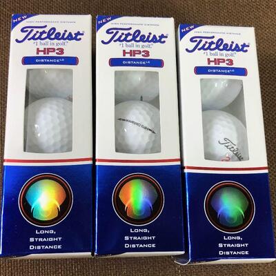 #287 Titleist Balls 