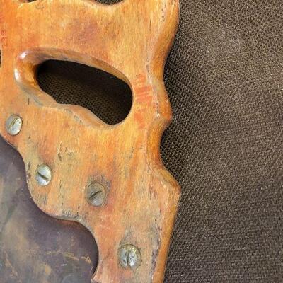 #296 Carpenters Hand Saws 