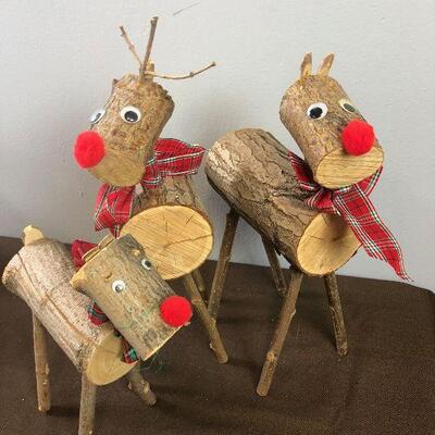 #309 Small Herd of LOG DEER