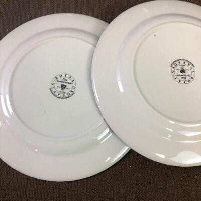 #314 Mixed Lot of Courier and Ives Plates 