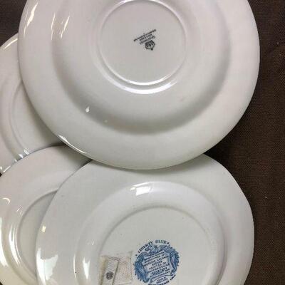 #314 Mixed Lot of Courier and Ives Plates 