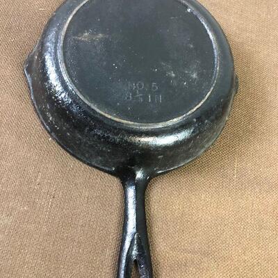 #320 Hand Painted Frying Pan 