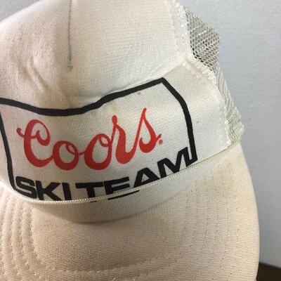#329 Coors Ski Team Snap Back Trucker Hat 