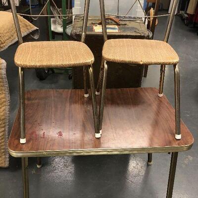 #342 Vintage Childs Table and Chairs 
