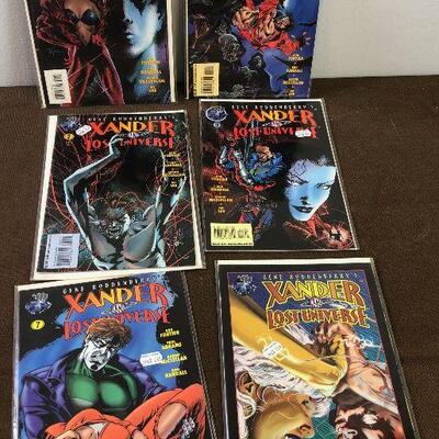 #350 ZANDER In Lost UNIVERSE Comics Collection Series 0-3 and 6& 7 