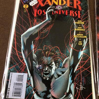 #350 ZANDER In Lost UNIVERSE Comics Collection Series 0-3 and 6& 7 