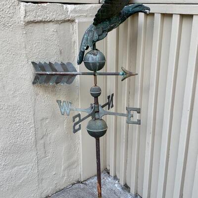 LOT 221 REPRODUCTION EAGLE WEATHER VANE 