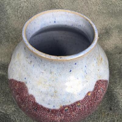 BENNETT Vintage Signed Art Pottery Vase 7”