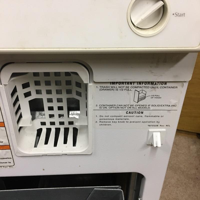 Lot 66 JennAir Trash Compactor