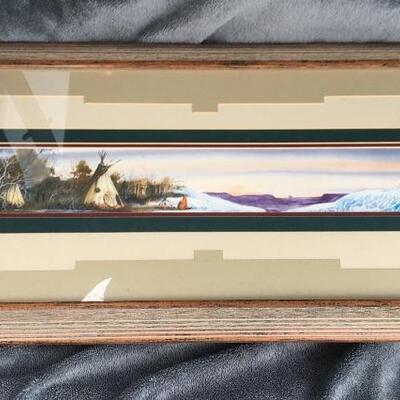 RON HEWITT “Evening Watch” Hand Signed and Numbered 