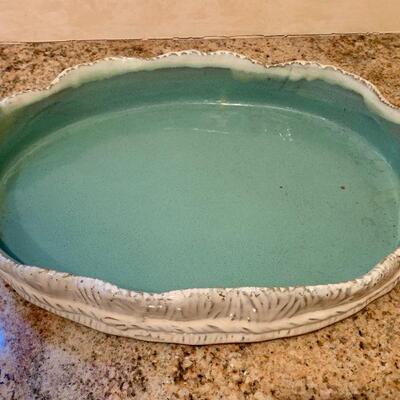 LOT 256 IKEBANA LOW LYING BOWL FOR FLOWER ARRANGING