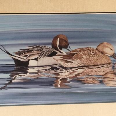 STEVE LEONARDI Signed and Numbered 71/200 Wildlife Print “Ducks” 
