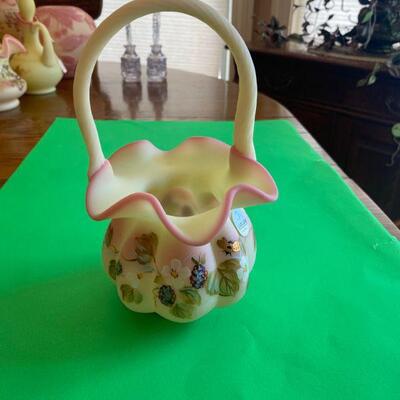 Fenton Burmese Basket