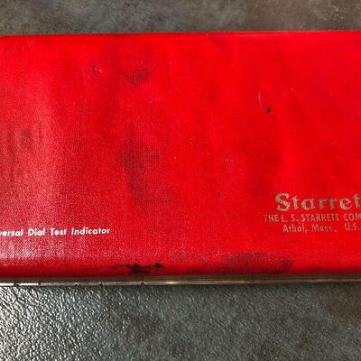 139: Vintage Starrett Universal Dial Test Indicator