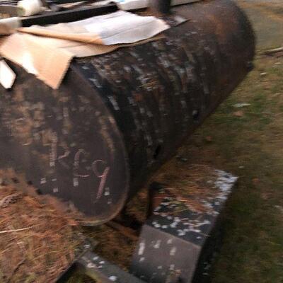 145: Vintage Tow-Behind BBQ Trailer