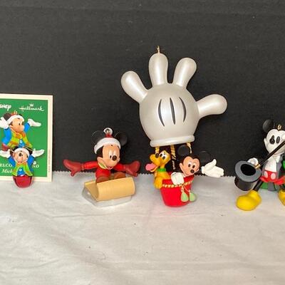 Lot #185 Hallmark Keepsake Ornaments Mickey Mouse