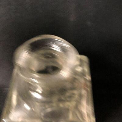 4: Vintage Lot of Clear Glass