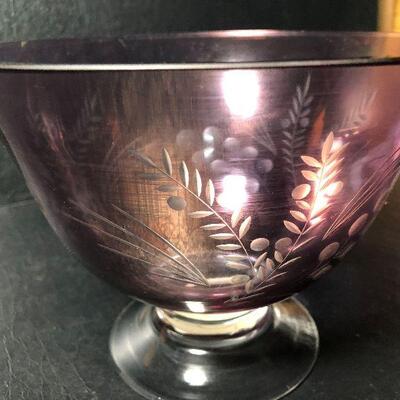 5: Vintage Amethyst Lenox Bowl