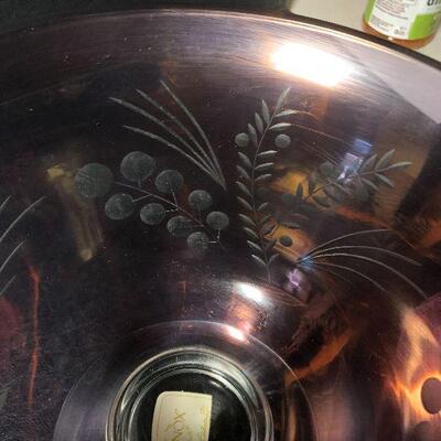 5: Vintage Amethyst Lenox Bowl