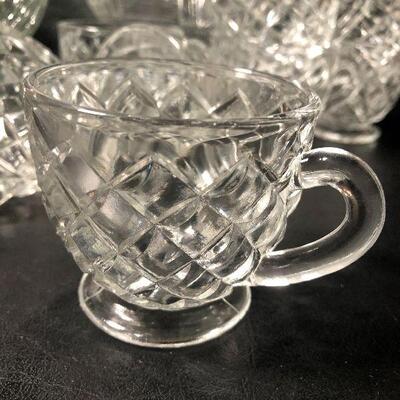 8: Vintage Collection of Glass Bowls and Glasses