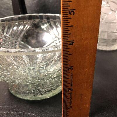 8: Vintage Collection of Glass Bowls and Glasses