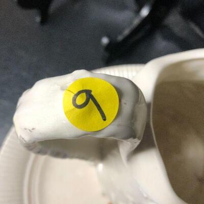 9: Vintage Three Platters and a Pitcher