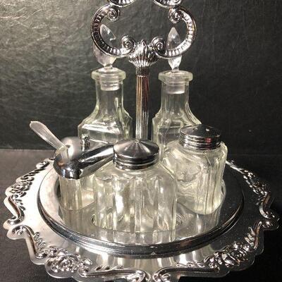 10: Vintage Condiment Serving Set