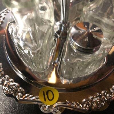 10: Vintage Condiment Serving Set