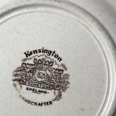 15: Vintage Kensinginton Staffordshire Dishes