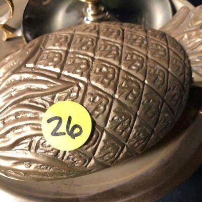 26: Vintage Brass Decor Lot