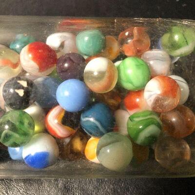 27: Vintage Lot of Marbles