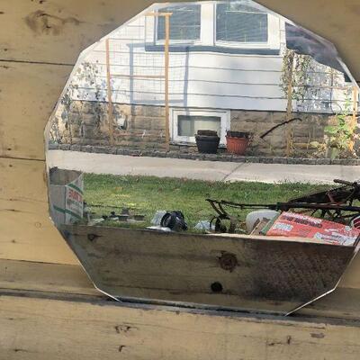 42: Vintage  Dodecagon Mirror