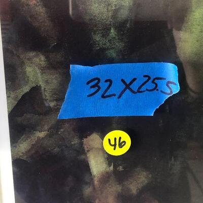 46: Vintage Signed and Numbered Frank Nofer Print