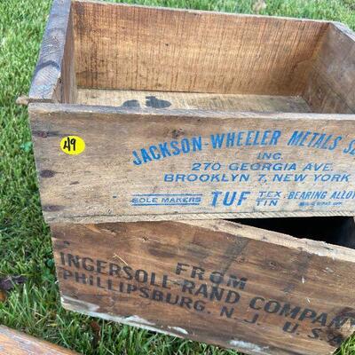 49: Vintage  Boxes and More