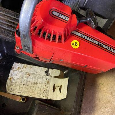 98: Craftsman Chainsaw and Oregon Chain  Saw  Links