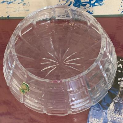 LOT 332  WATERFORD CUT CRYSTAL SMALL SALAD BOWL