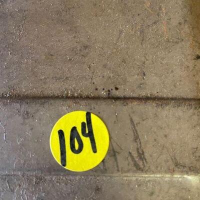 104: Vintage  Union Pat. 161360 Tool Box