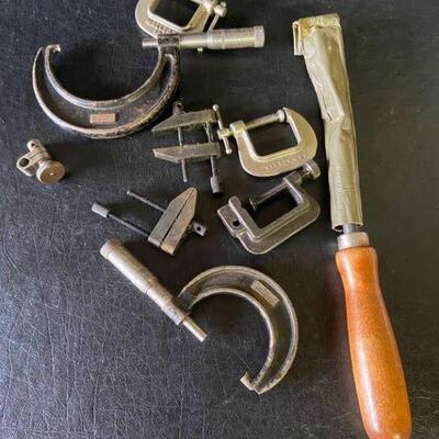 107: Vintage Collection of C Clamps and More