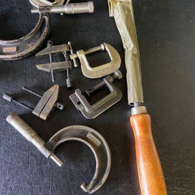 107: Vintage Collection of C Clamps and More