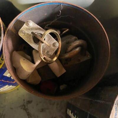 116: Vintage Box Lot of Workshop Tools and More