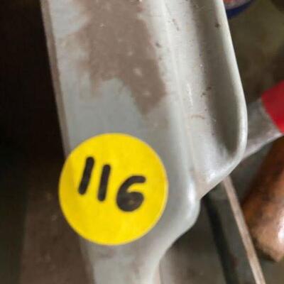 116: Vintage Box Lot of Workshop Tools and More