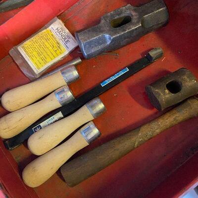 147: Vintage Couple of Mallet Heads and more