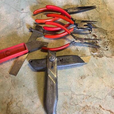 151: Vintage Lot of Snap-On Pliers