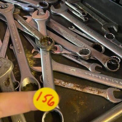 156: Vintage Lot of Wrenchs 