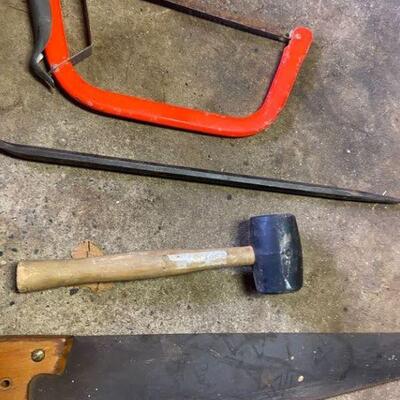 167: Vintage Lot of Saws and More