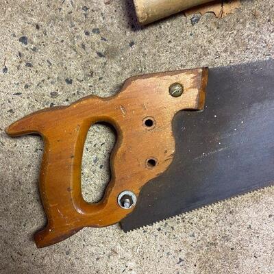 167: Vintage Lot of Saws and More